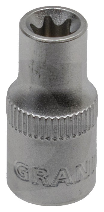 BLACK EDITION Capăt cheie tubulară 1/4", TX-E, E7 25 mm