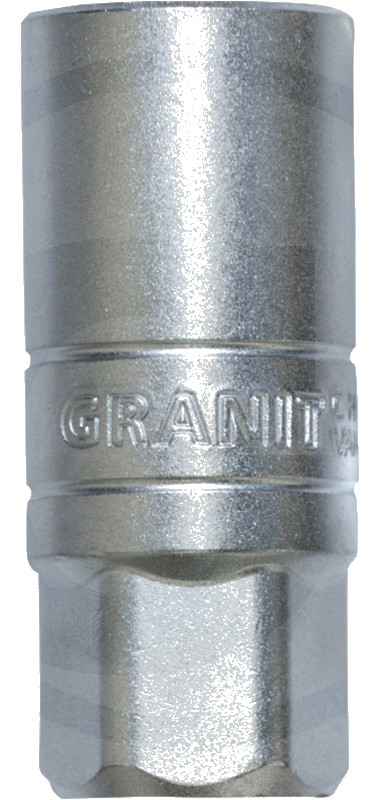 BLACK EDITION Capat cheie tubulara bujii, 1/2", 21 mm 65 mm