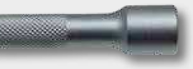 BLACK EDITION Extensie 3/8" cu angrenaj hexagonal - 150 mm