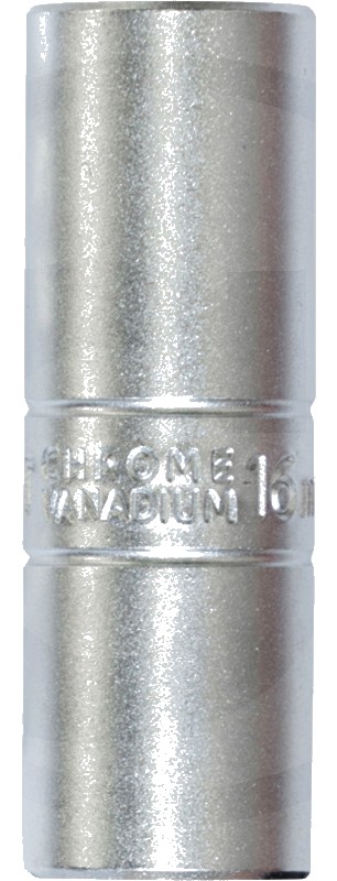 BLACK EDITION Capat cheie tubulara bujii, 1/2", 16 mm 65 mm