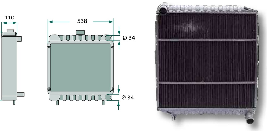 Radiator Cupru