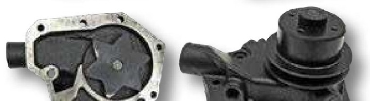 Pompa de apa - cu rolă de curea Ø 125 mm, cu garnitură