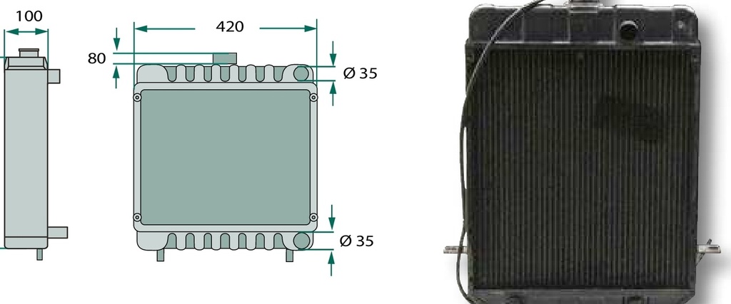 Radiator Cupru / alamă
