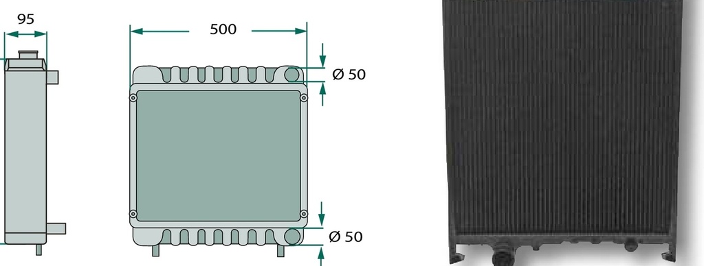 Radiator Cupru / alamă