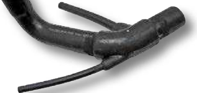 Furtun apa racire - Radiator / dedesubt