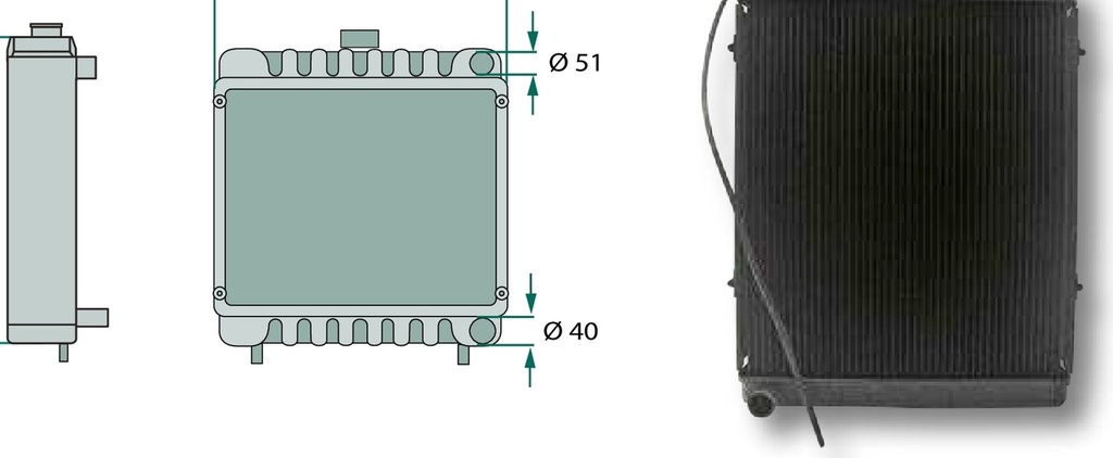 Radiator Cupru / alamă