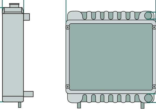 Radiator Cupru / alamă