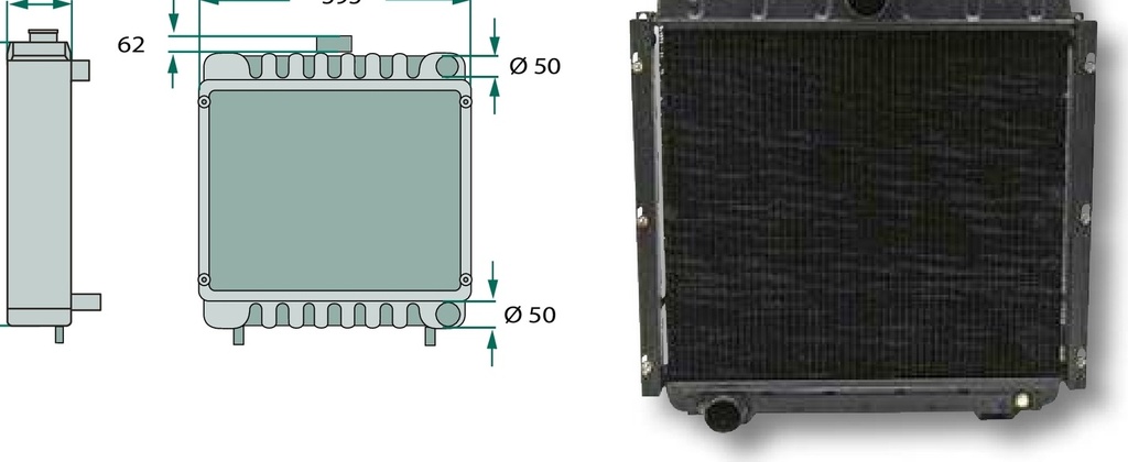 Radiator Cupru / alamă