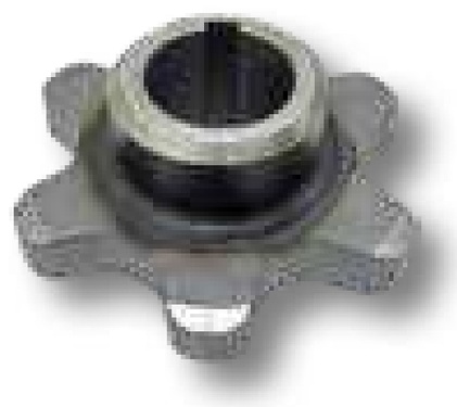 Pinion lanț 78,5 Ø60 - Ø 60 mm, pentru lanturi cu zale plate 78,5 mm