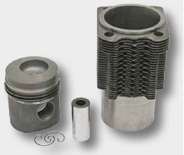 KS Set segmenti de piston - 3 inele, Ø 102 mm 2,94 mm (inel trapez) / 2,5 mm / 5 mm