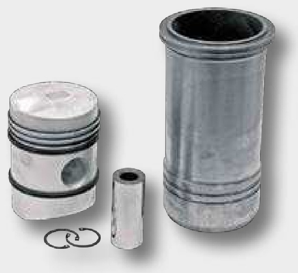KS Set pistoane compl. - 5 inele, Ø 110 mm bolturi Ø 40 x 93 mm adancime camera de combustie 12,2 mm inel 3,2 mm