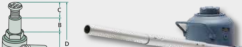 Cric 12 t 123 mm