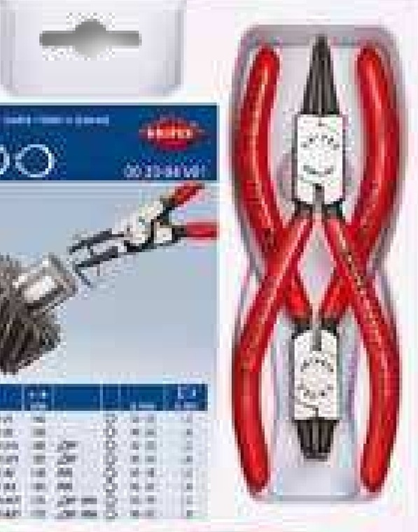 KNIPEX Cleste inele interioare de siguranta 180 mm