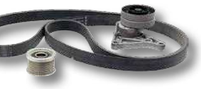 INA Kit curele - cu pneumatice dar fara instalatie clima