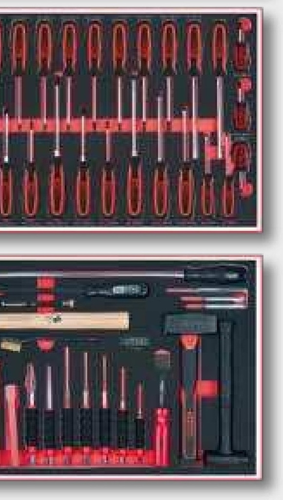 Carucior scule + set sistem SCS, utilaje agricole, 310-piese Acest carucior pentru atelier este fabricat din metal, inta