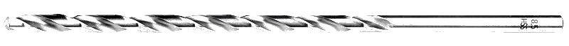 HSS-G Burghiu spiralat 205 mm