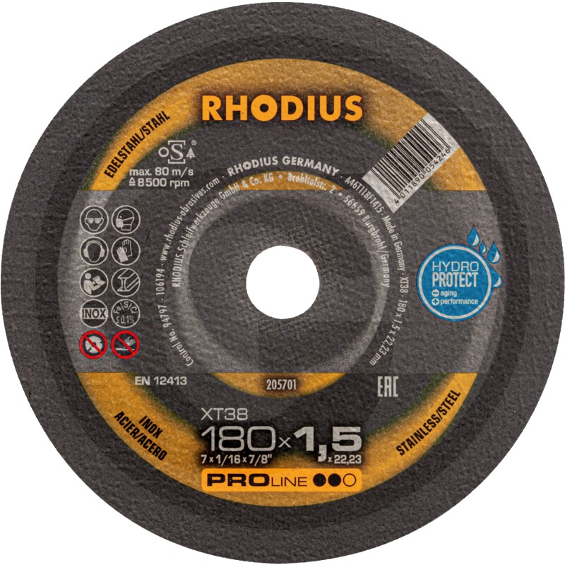 RHODIUS Disc de taiere XT38 - XT38