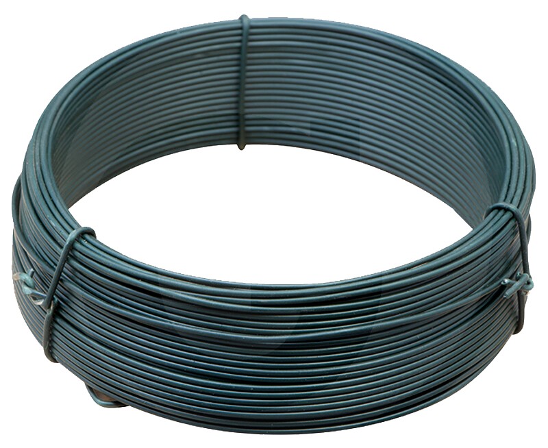 PVC Bindedraht verde