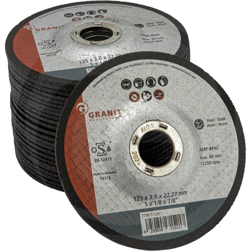 Disc de tăiere UV 25 125 x 3,0 x 22,2 mm