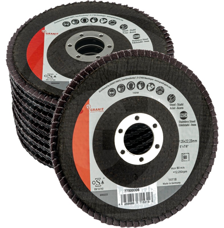 VPE10 Disc cu clapetă - 125 mm, K 60