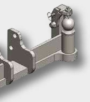 Scharmüller Pick-Up Hitch - potrivit pentru Sauermann Pick-Up Hitch