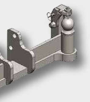 Scharmüller Pick-Up Hitch - potrivit pentru Dromone Pick-Up Hitch