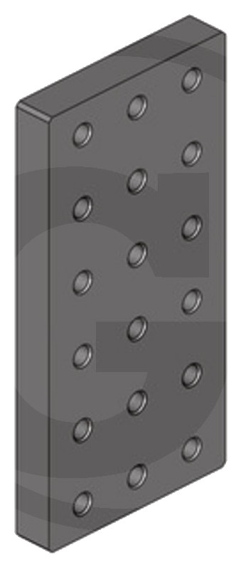 Scharmüller Placa de sudura 324 mm