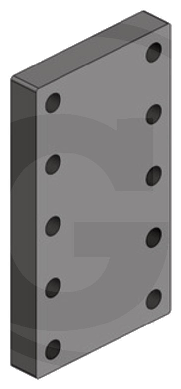 Scharmüller Placa de sudura 160 mm
