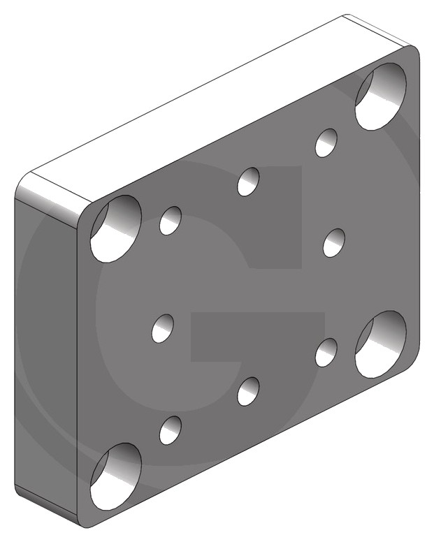 Scharmüller Placa de insurubare 170 mm