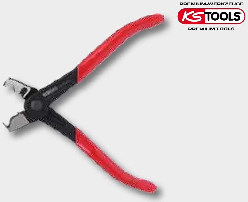 KS Tools Clește click pentru cleme de furtun - 160 mm