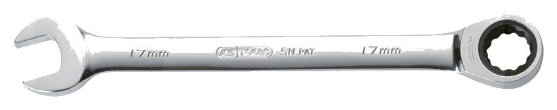 KS Tools GEARplus® Ratschenringmaulschlüssel, 12 mm 172 mm