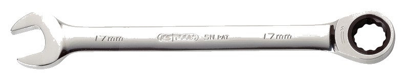 KS Tools GEARplus® Ratschenringmaulschlüssel, 30 mm 401 mm