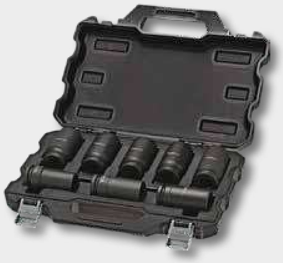 KS Tools Set mufe pentru jante din aluminiu de 1/2 151 mm