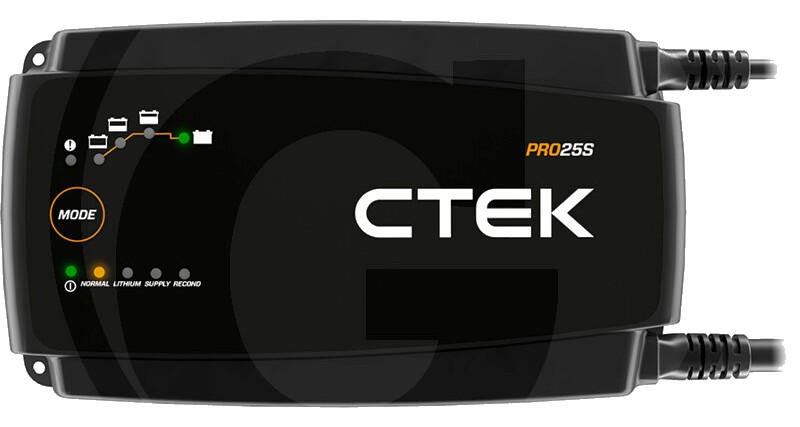 CTEK Încărcător „PRO25S” 12 V - cu cablu de încărcare de 1,5 m