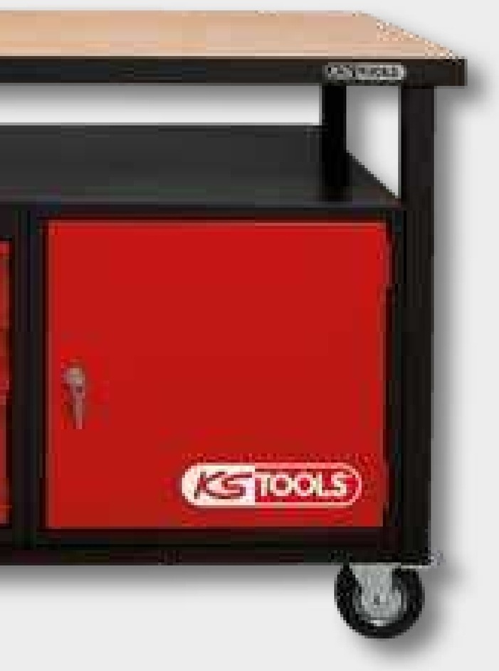 KS Tools Banc montaj cu 1 usa, H850xB1200xT600mm 1200 mm