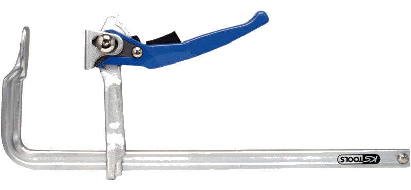 KS Tools Ganzstahl-Schnellspann-Schraubzwinge, 12 1110 mm