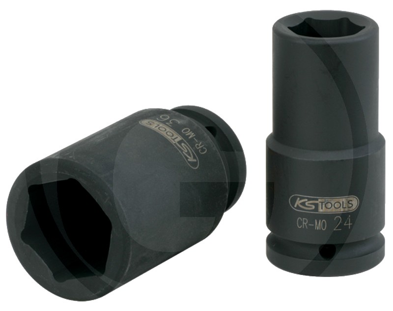 KS Tools 3/4" Sechskant-Kraft-Stecknuss, lang, 32mm 90 mm