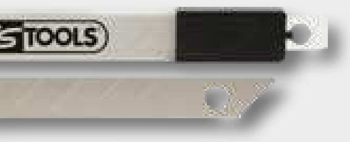 KS Tools Abbrechklingen 0,4x9x80 mm, Spender à 10 Stück 80 mm