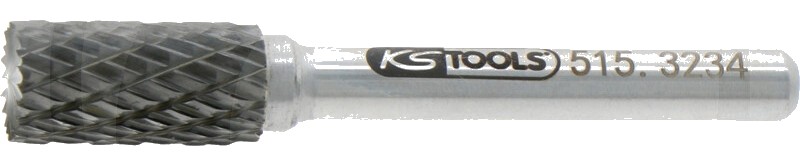 KS Tools Știft frezat, forma A, 10 mm - cu zimtare tip stea