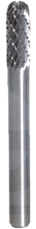 KS Tools HM Stift frezare circular forma C, 6mm 119 mm