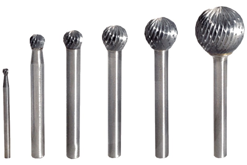 KS Tools HM cu bile de formă D, 3 mm 120 mm