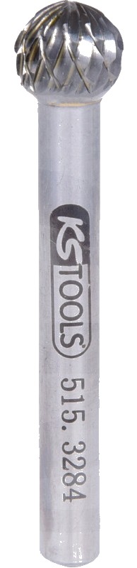 KS Tools HM cu bile de formă D, 10mm 145 mm