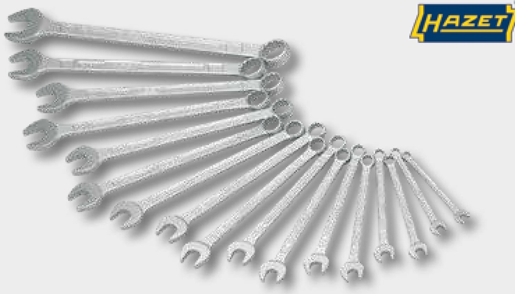 KS Tools Set de chei combinate, unghiulare 446 mm