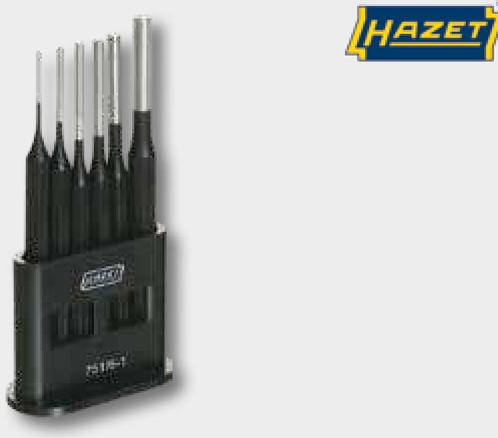 KS Tools Durchtreibersatz, hochglanz verchromt, 6-tlg. 241 mm