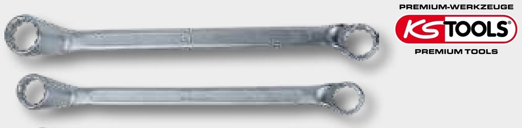KS Tools Set chei combinate duble - 11 piese