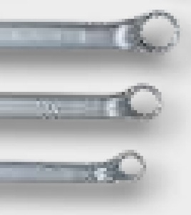 KS Tools CLASSIC Doppel-Ringschlüssel-Satz, gekrö - 8-teilig