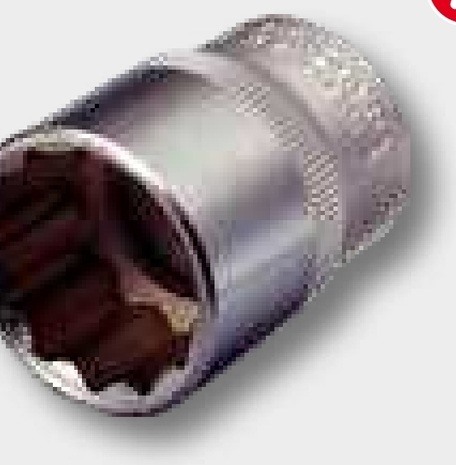KS Tools 1 / 2 "soclu cu 12 fețe, 18mm 40 mm