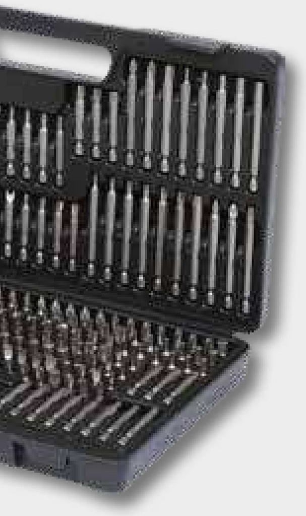 KS Tools a1/4" set biti, 208 de piese 340 mm