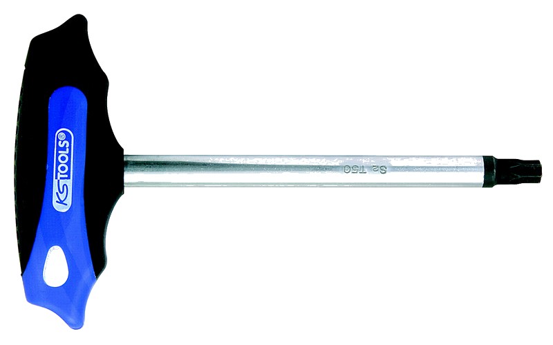 KS Tools ERGOTORQUEplus® T-Griff-TX-Stiftschlüssel, T20 130 mm