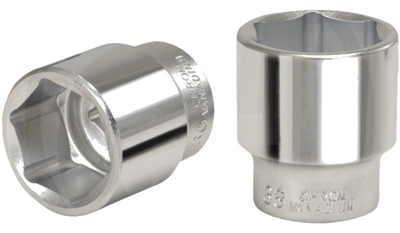 KS Tools 3/4" Sechskant-Stecknuss, kurz, 18 mm 52 mm